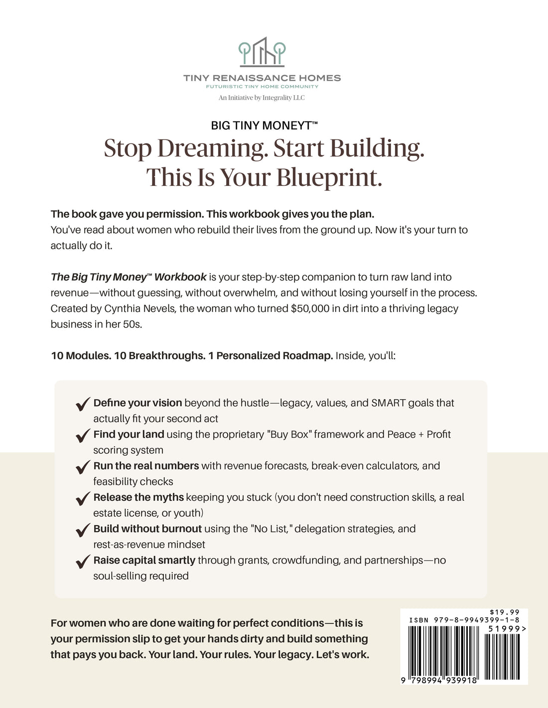 Big Tiny Money™ Workbook Digital